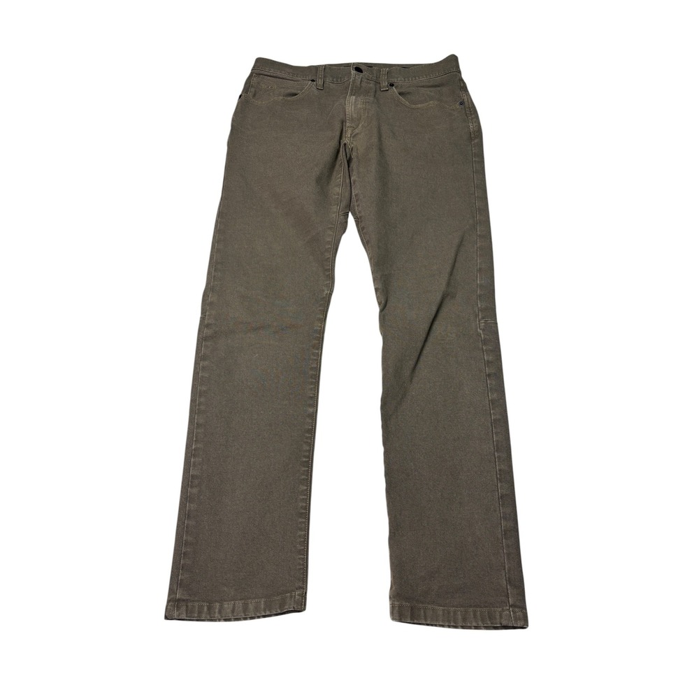 Proof Slim Nomad Pants Mens 30x30 Brown Cotton Repreve Stretch Tech Trousers